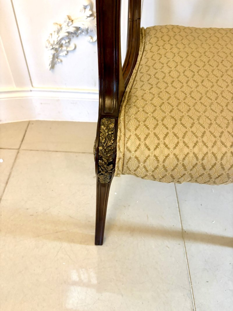 Exhibition Quality Set Of Eight Antique Regency Mahogany Dining Chairs - Image 11